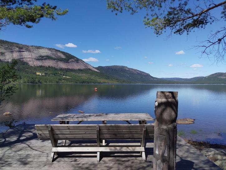 Fossumsanden Camping Og Hytter Fyresdal Экстерьер фото