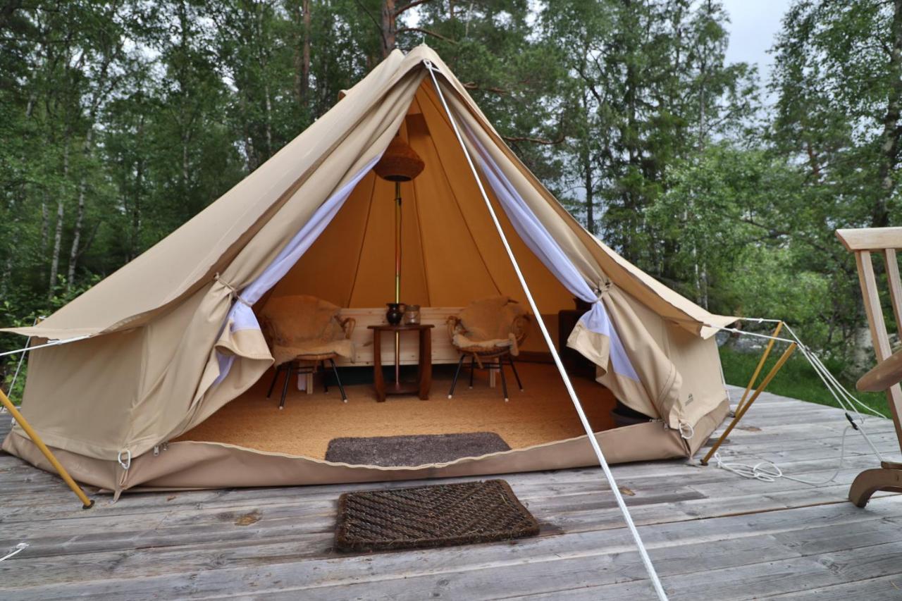 Fossumsanden Camping Og Hytter Fyresdal Экстерьер фото