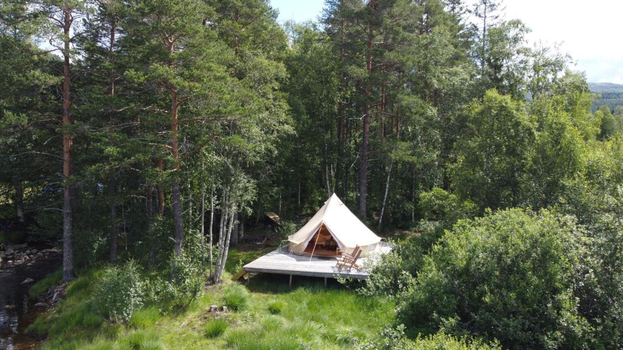 Fossumsanden Camping Og Hytter Fyresdal Экстерьер фото